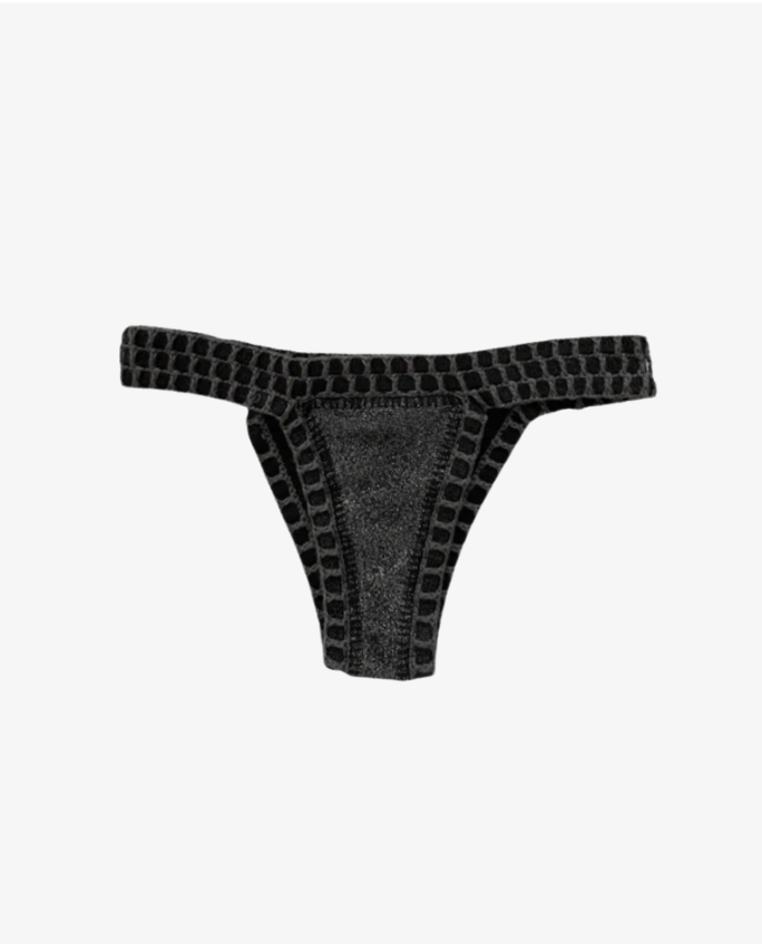 Black and glitter - BOTTOM