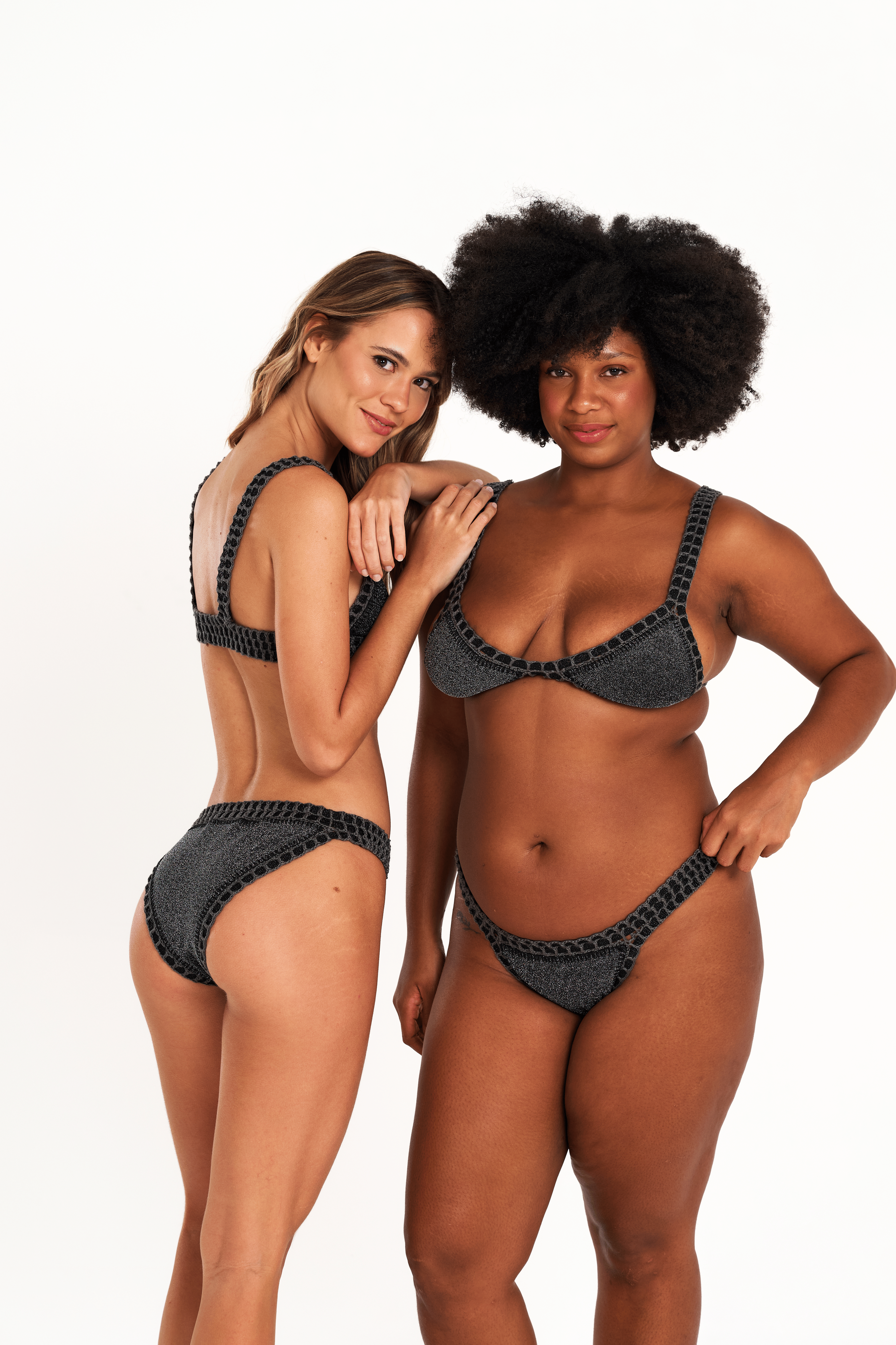 Noir et paillettes - BAS