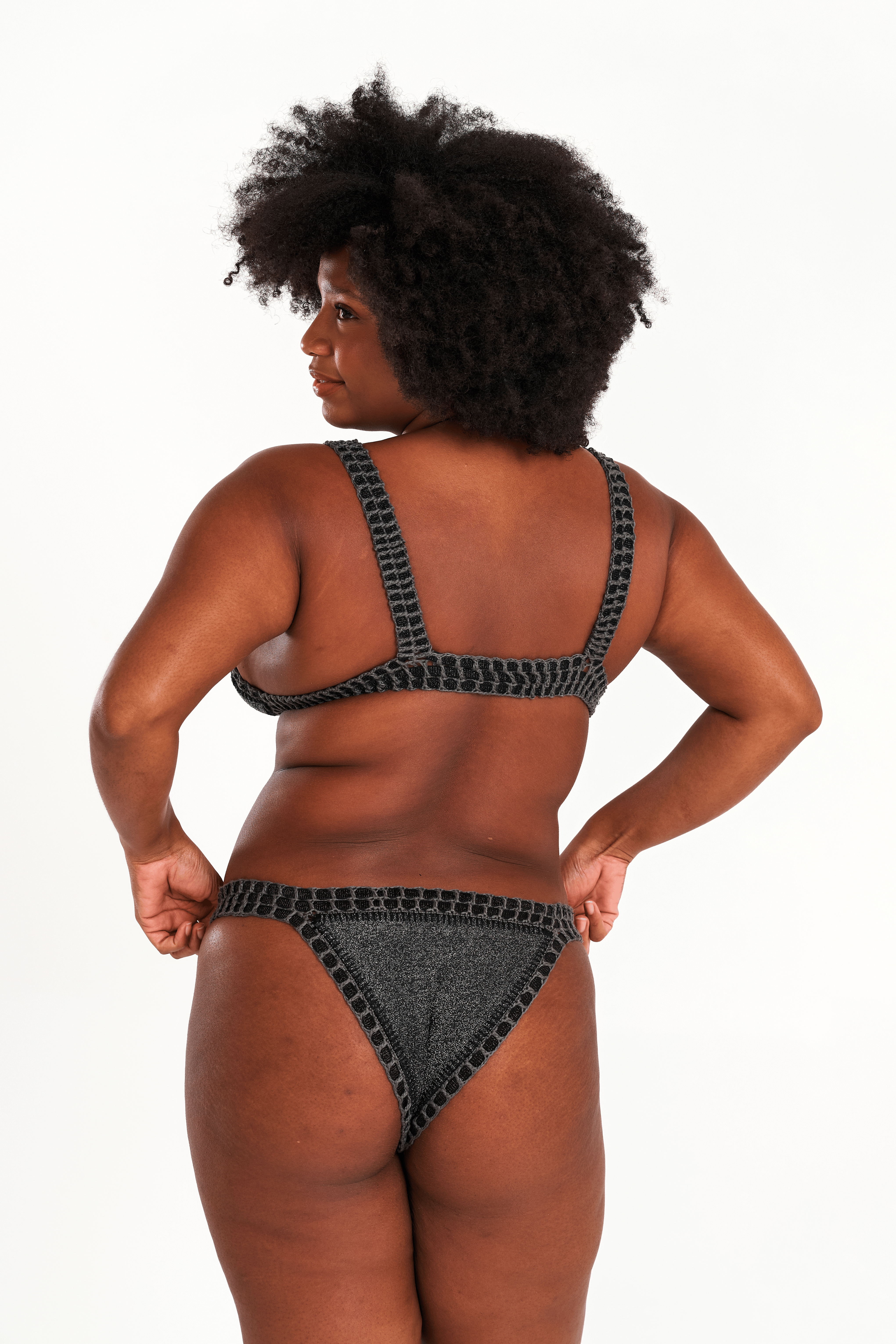 Noir et paillettes - BAS